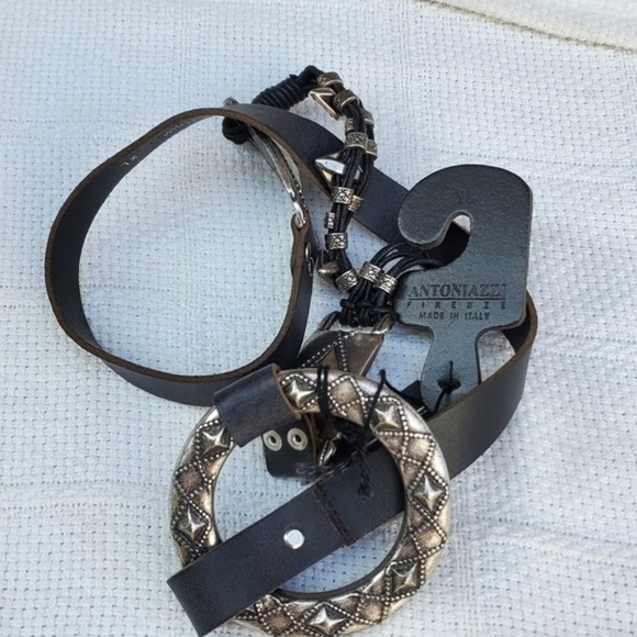Antoniazzi vintage belt XL NWT - Picture 9 of 15
